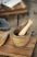 Vintage Kézzel Készített Ollajfa Fűszer Mozsár