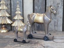 Vintage Arany Lovacska - 15 cm.